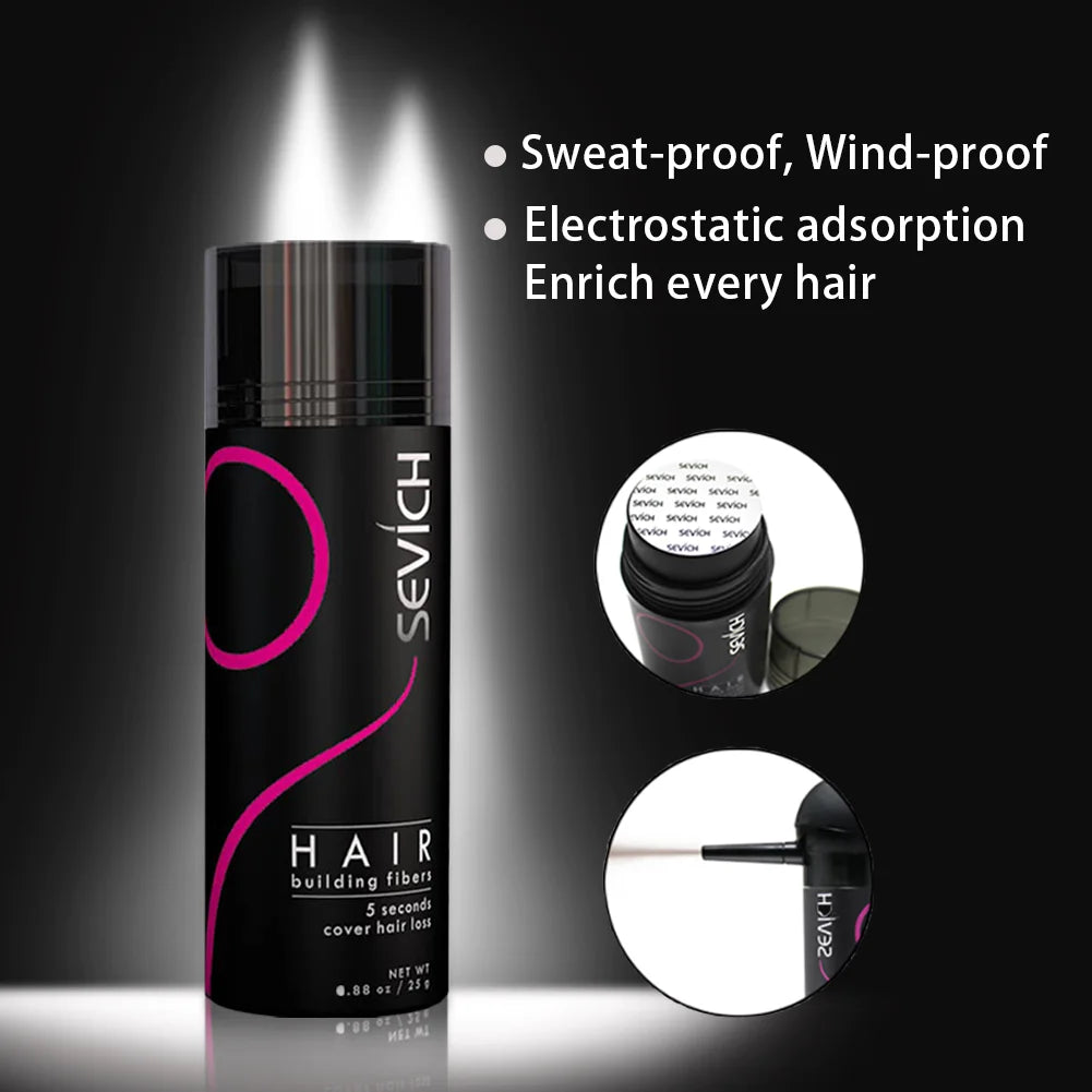 Sevich Hair Building Fibers – Thicken & Conceal